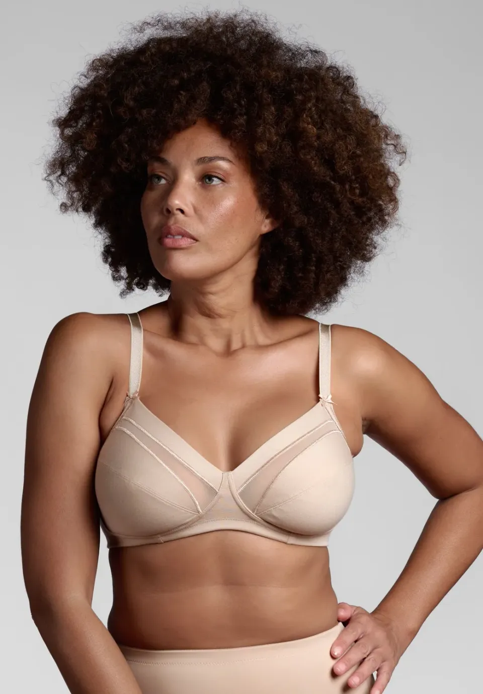 Lepel Cotone sulla Pelle 270 Reggiseno Fard senza ferretto