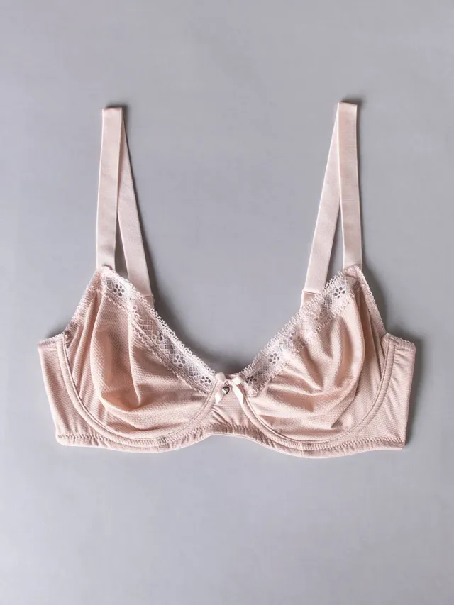 Si'èLei Darling 1870 reggiseno francese cipria con ferretto