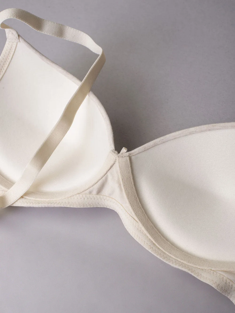 Si'èLei Natural Cotton 1456 Reggiseno Ecru Senza Ferretto