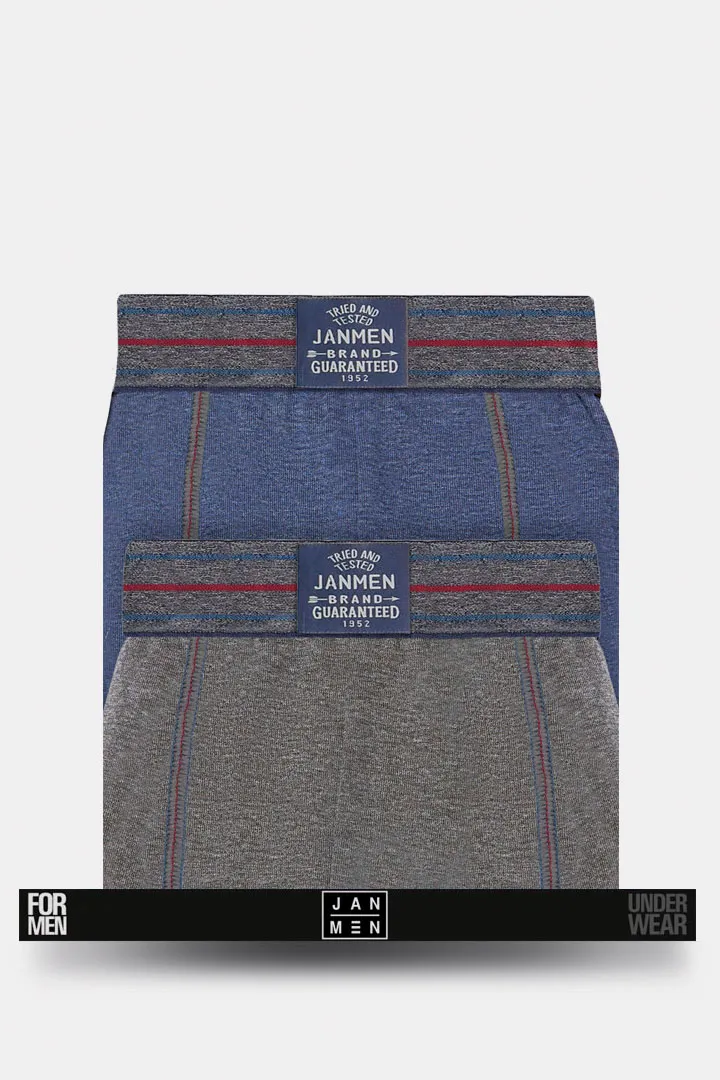 Janira Vigor Stripe boxer uomo rigati 2 pezzi