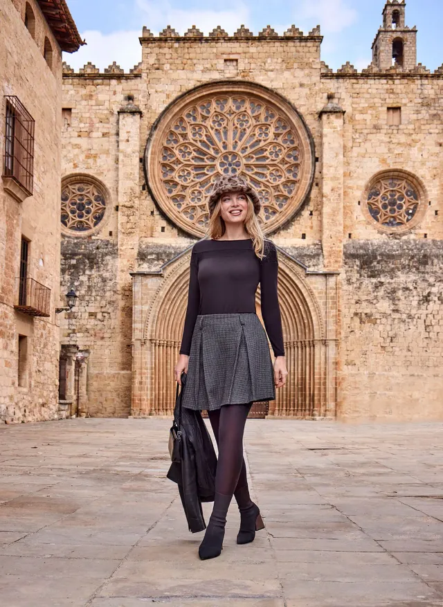 Janira Glam Tweed Bermuda modellante contenitivo
