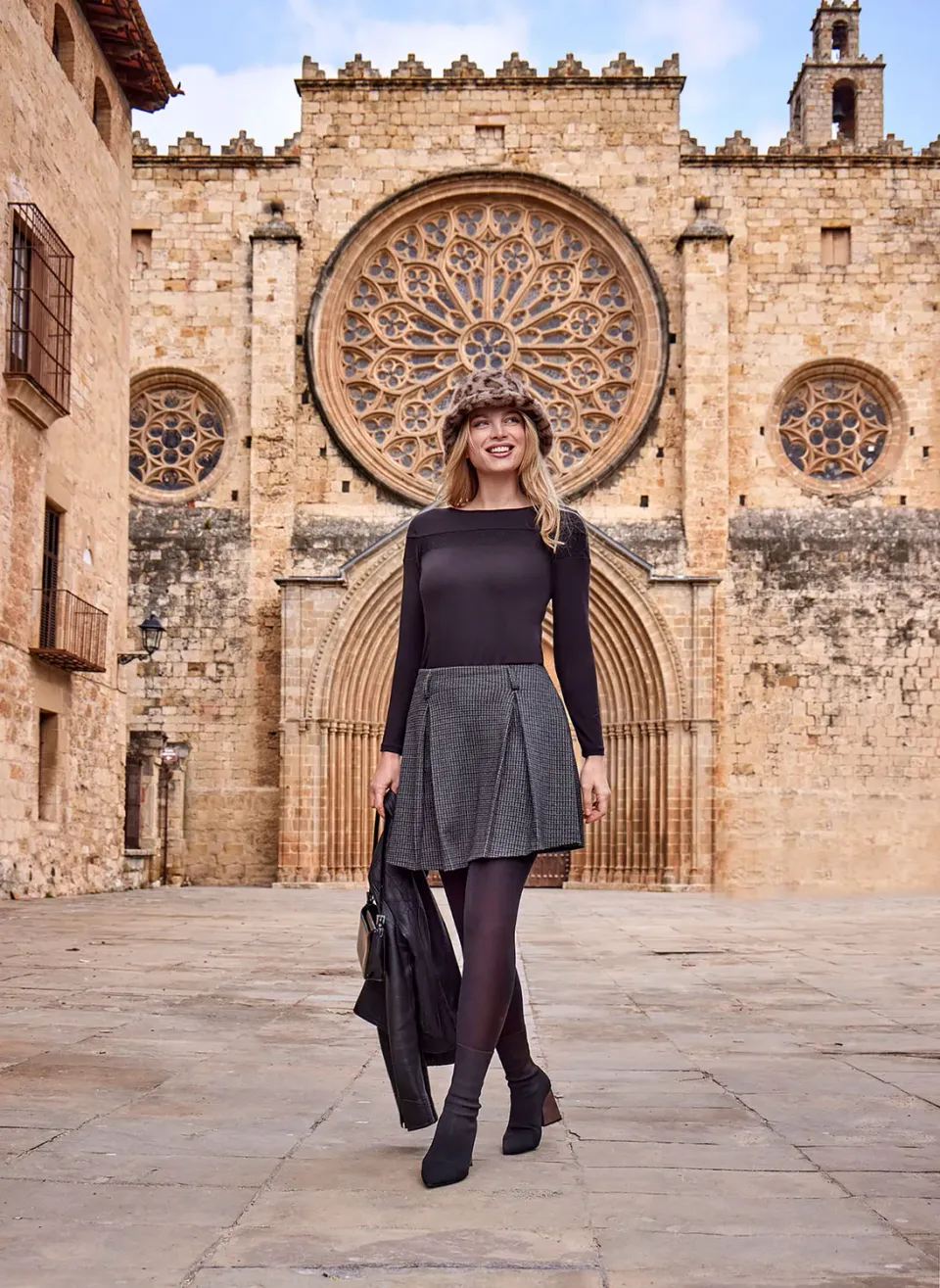 Janira Glam Tweed Bermuda modellante contenitivo