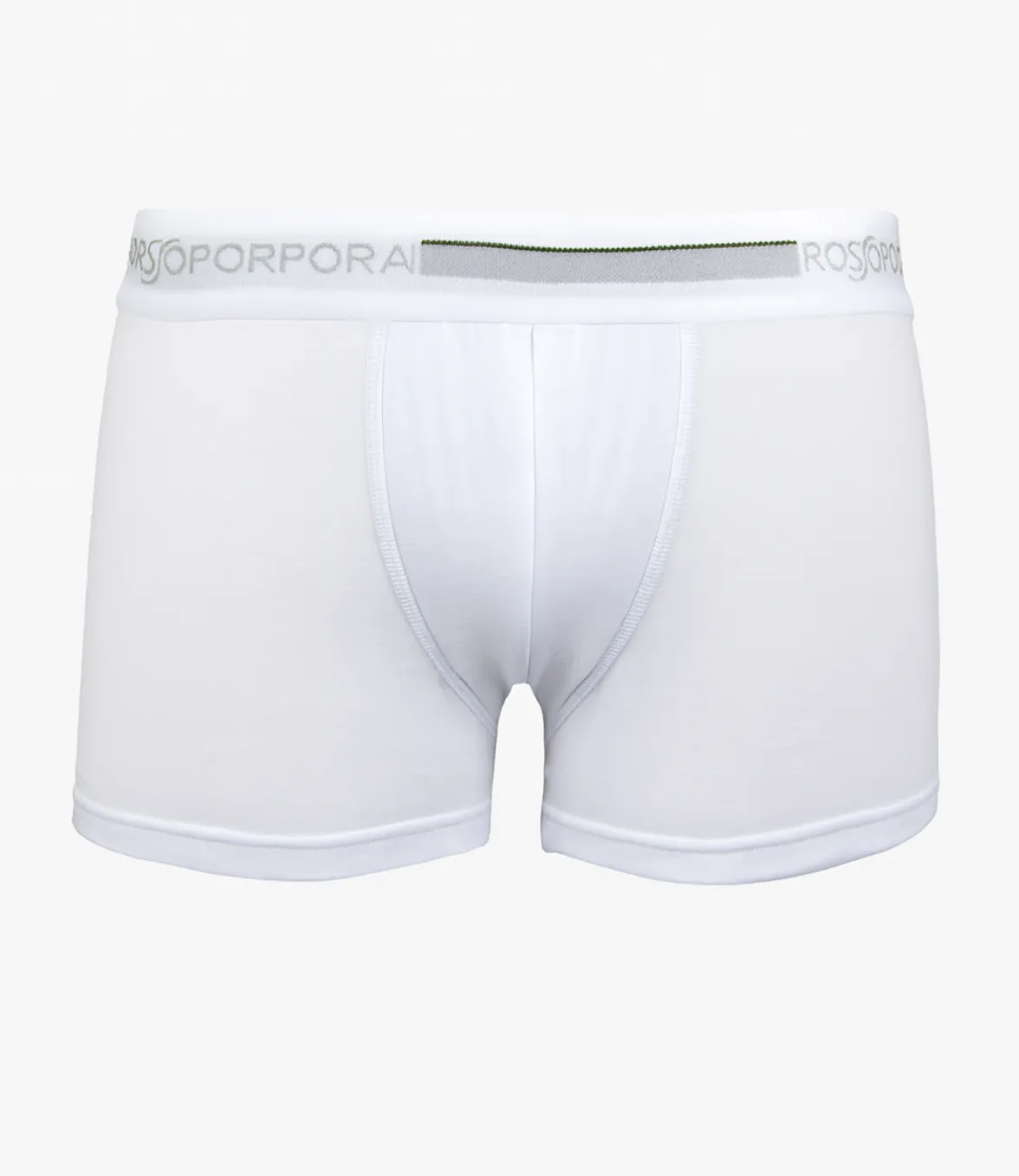 Rossoporpora boxer uomo cotone elastico logato nero