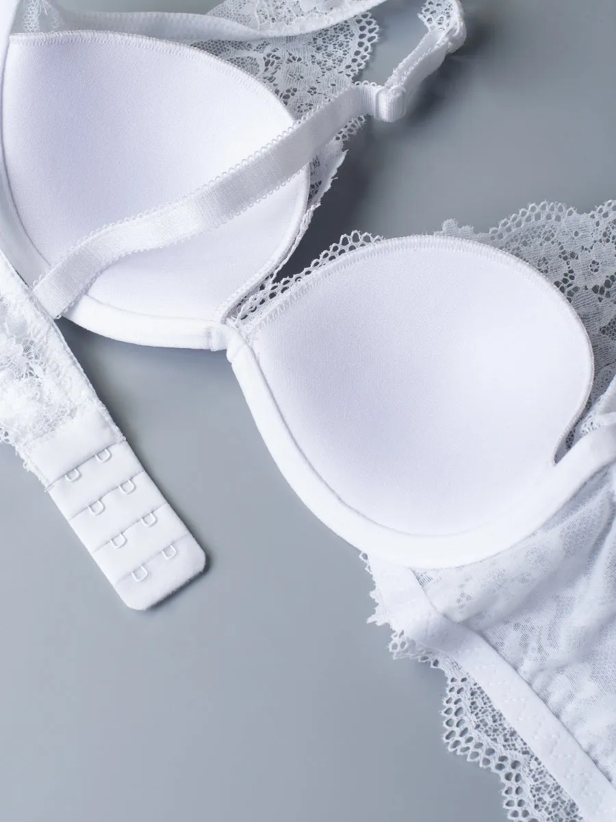 Si'èLei Wonder Lace 2451 bralette bianca in pizzo
