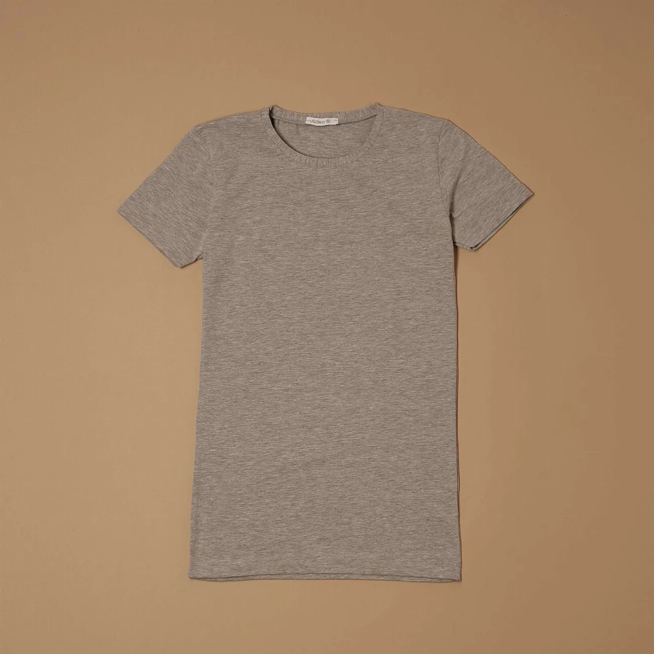 Jadea Basic 4180 t-shirt girocollo cotone bianco elasticizzato