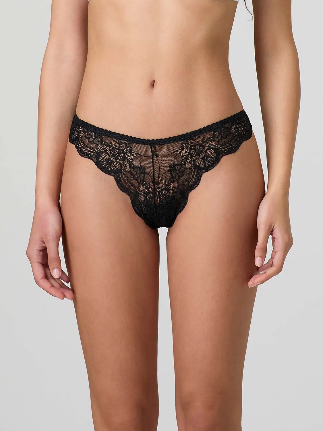 Jadea 1628 brasiliana pizzo trasparente donna