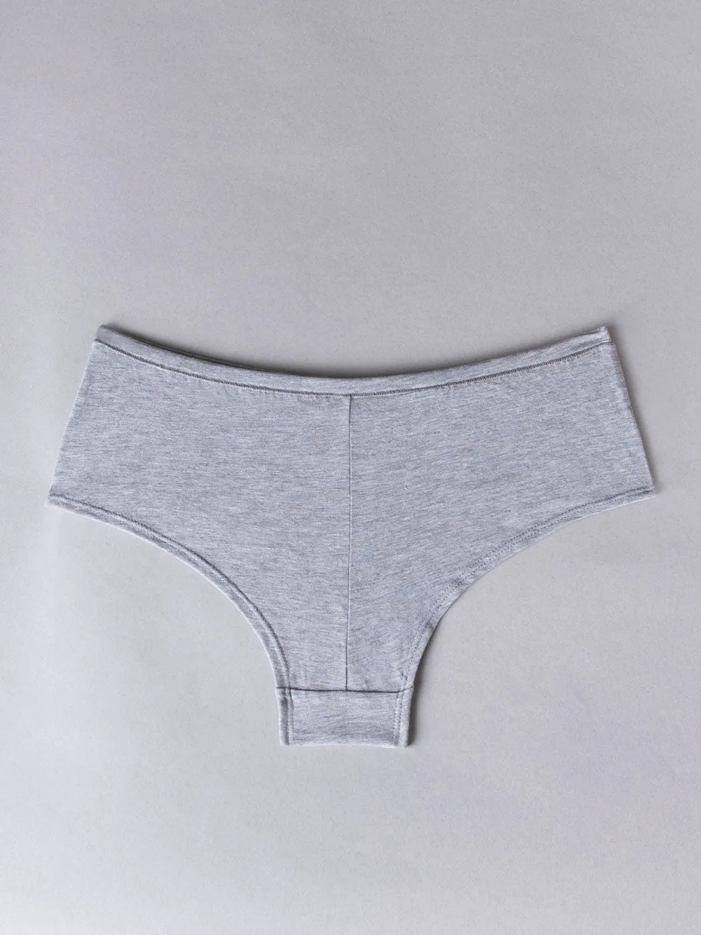 Si'èLei Natural Cotton 1441 culotte cotone bio grigio melange