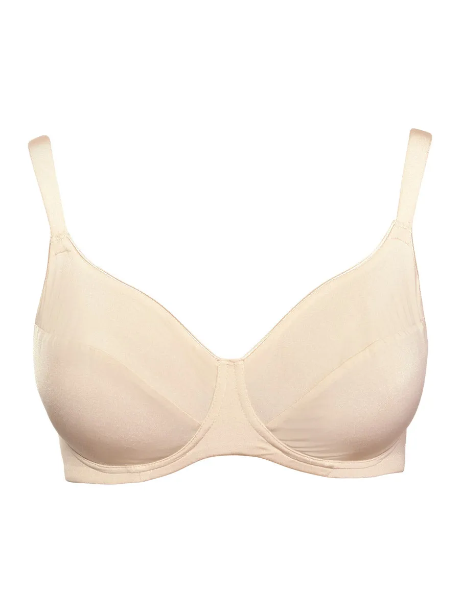Si'èLei Plus 2542 Reggiseno Francese Cipria Con Ferretto
