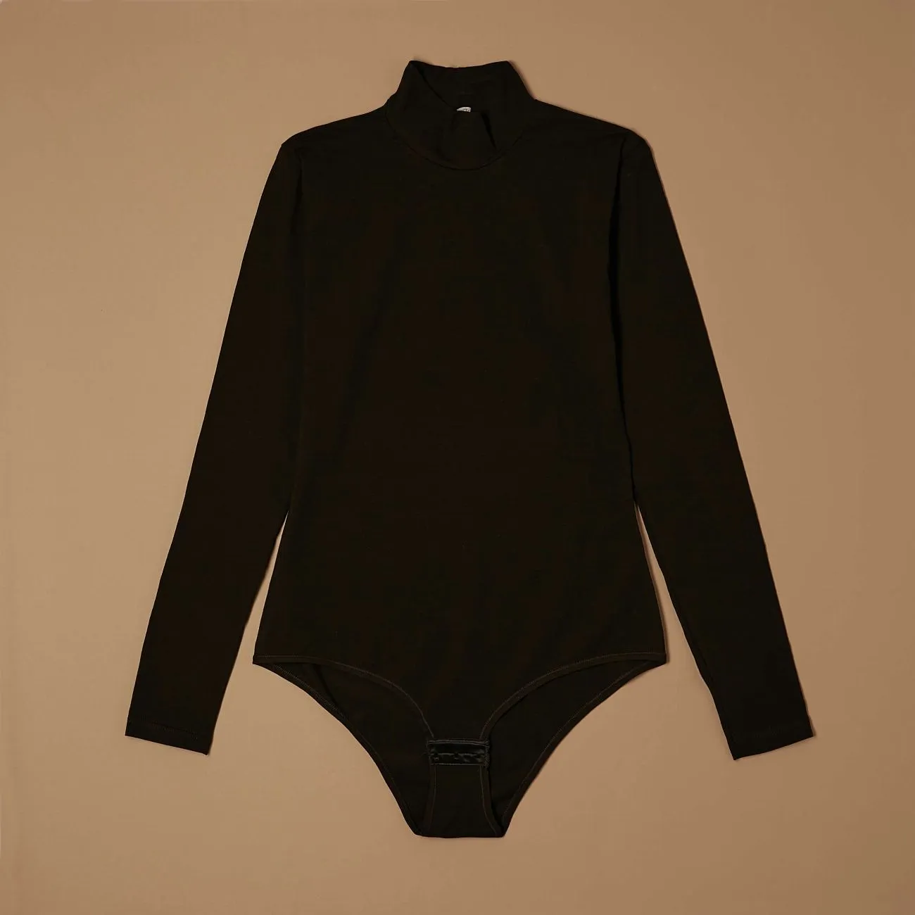 Jadea Basic 4153 body lupetto cotone nero