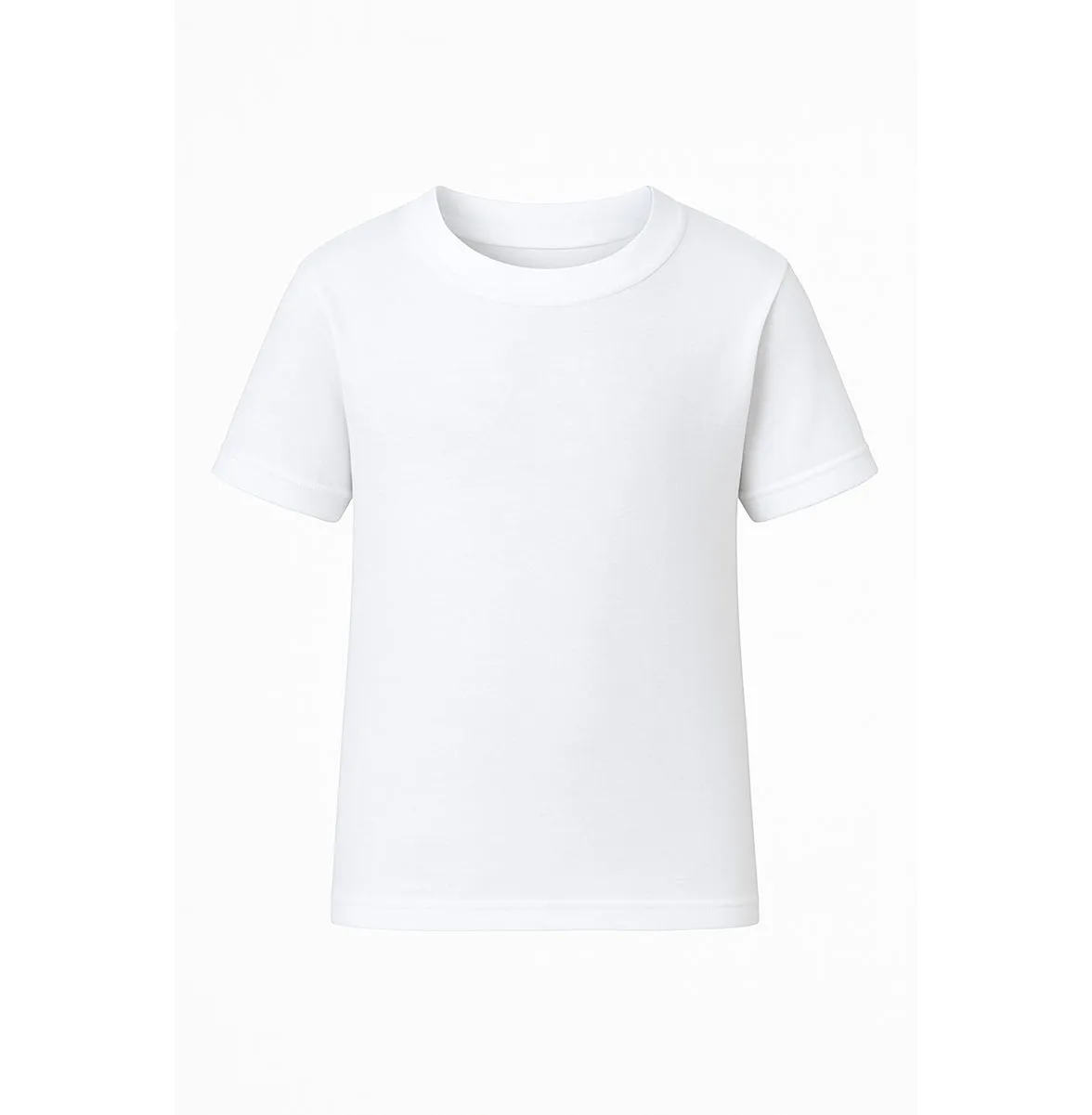 Rossoporpora Maglia Bambino Mezza Manica Cotone Bianco