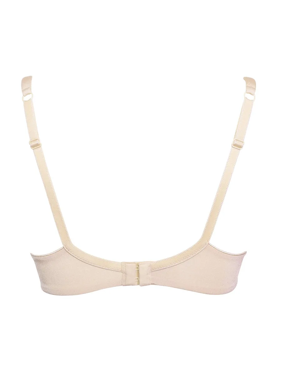 Si'èLei Plus 2552 reggiseno imbottito cipria con ferretto