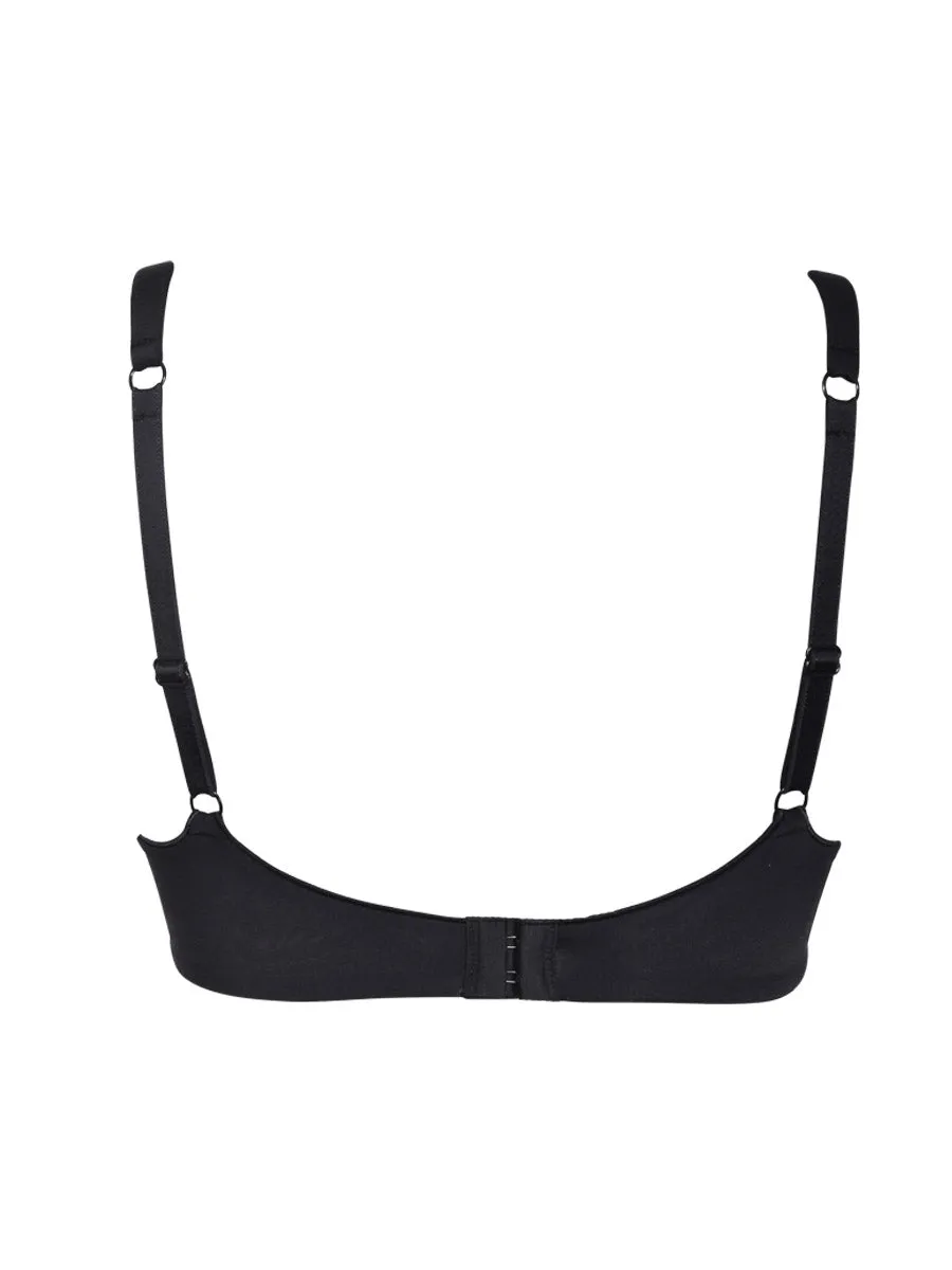 Si'èLei Plus 2556 reggiseno spacer nero traspirante