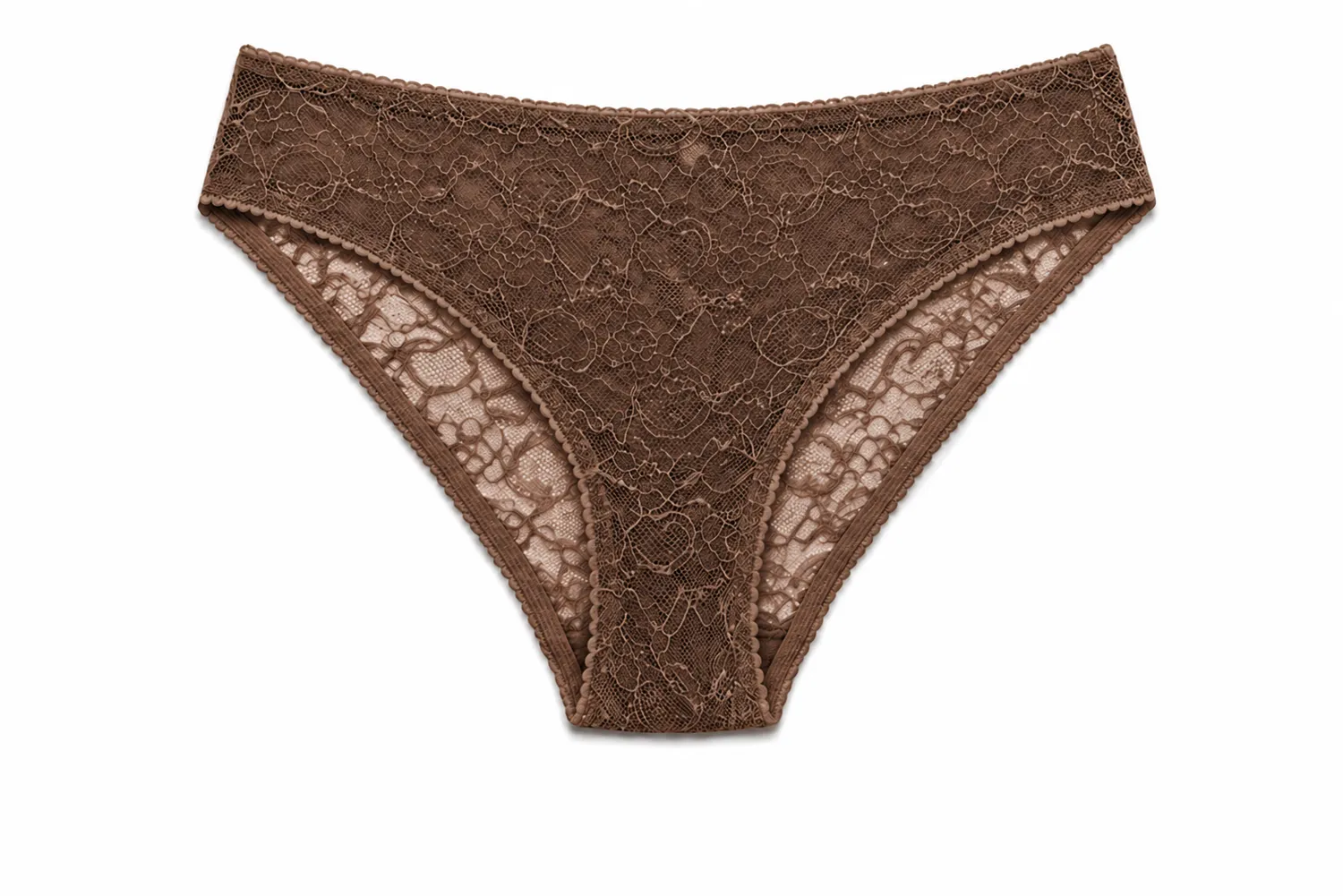 Rossoporpora Slip Donna in Pizzo Verde Salvia Elastico