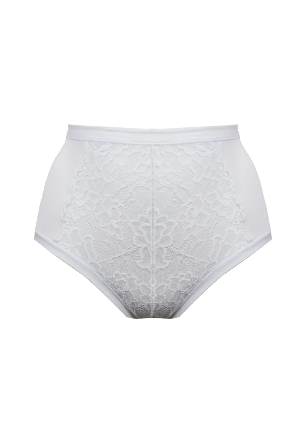 Rossoporpora Culotte Modal e Pizzo Culotte Bianco Cotone
