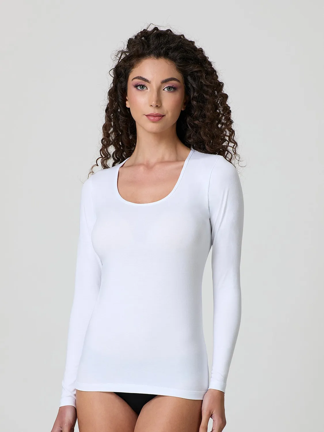 Jadea Basic 4056 maglia cotone elasticizzato