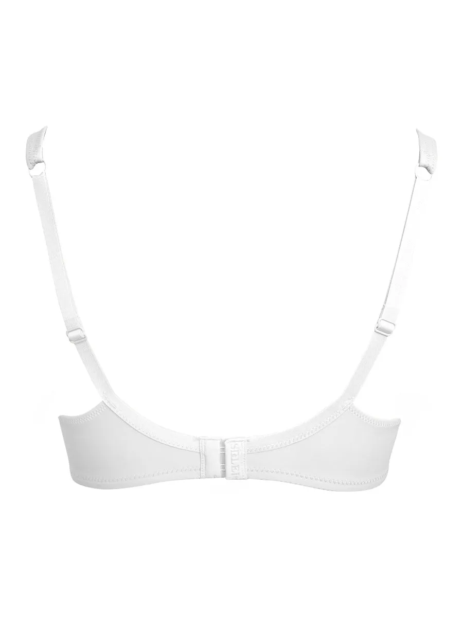 Si'èLei Beauty 1822 reggiseno francese bianco non imbottito