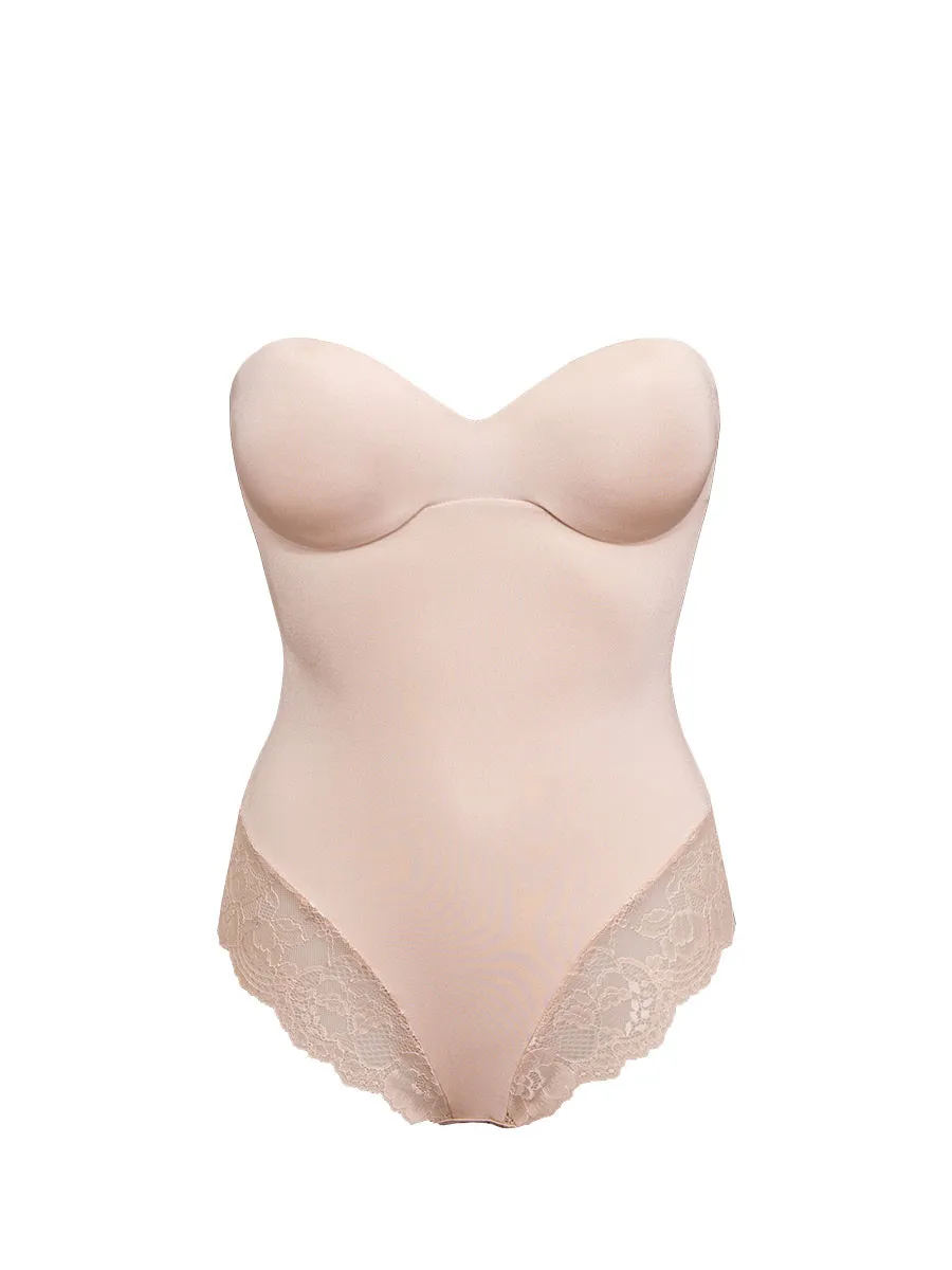 Si'èLei Pure Love 1978 body pizzo microfibra cipria