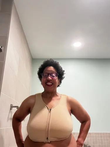 Prairie Wear HuggerPRIMA reggiseno beige alta compressione