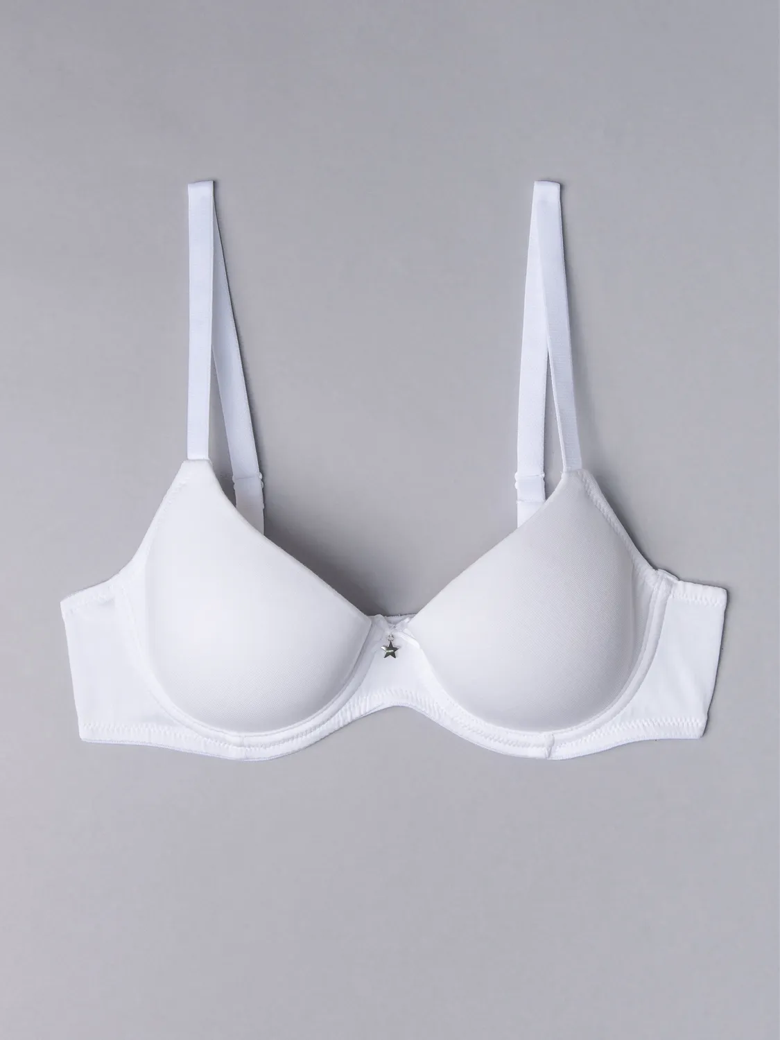 Si'èLei Natural Cotton 1428 reggiseno bianco cotone bio