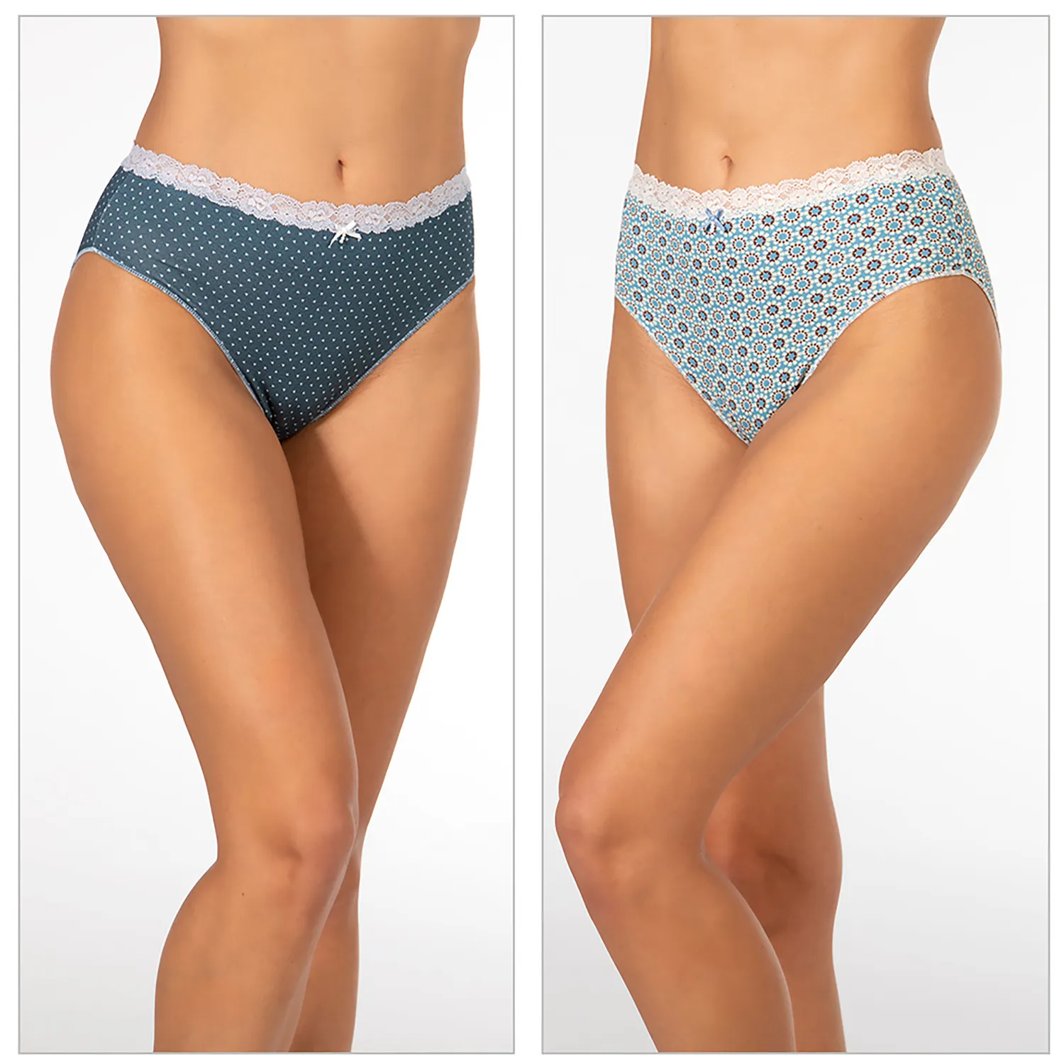 Janira Bleubells slip brasiliana 2 pezzi cotone