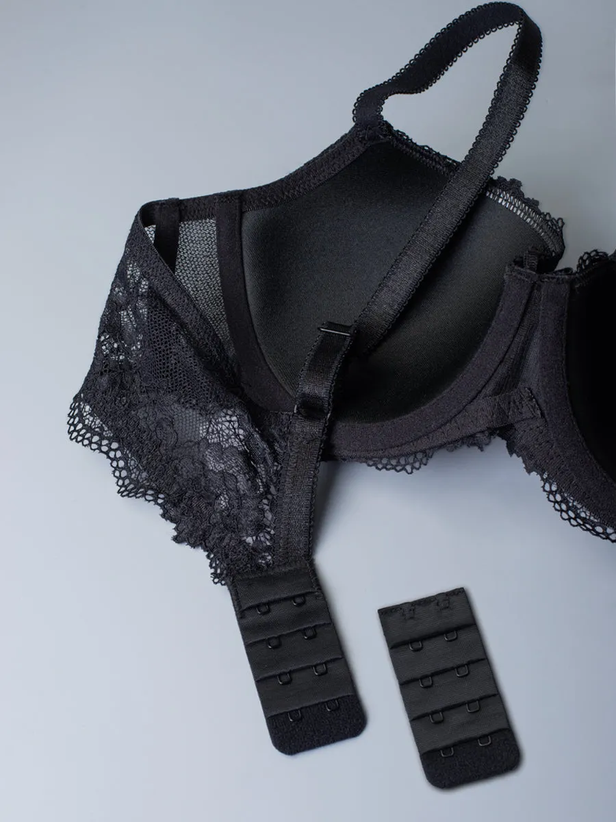 Si'èLei Wonder Lace 2454 reggiseno imbottito nero pizzo