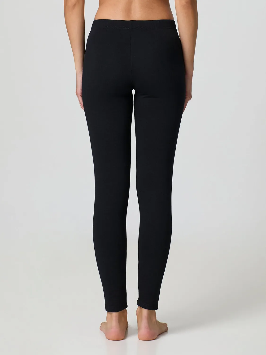Jadea 4367 leggings cotone caldo felpato lunghi