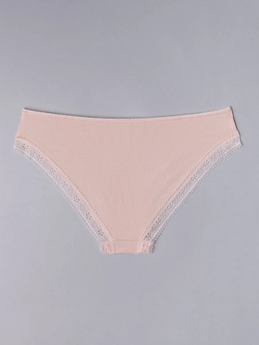 Si'èLei Darling 1875 slip jacquard cipria nido d'ape