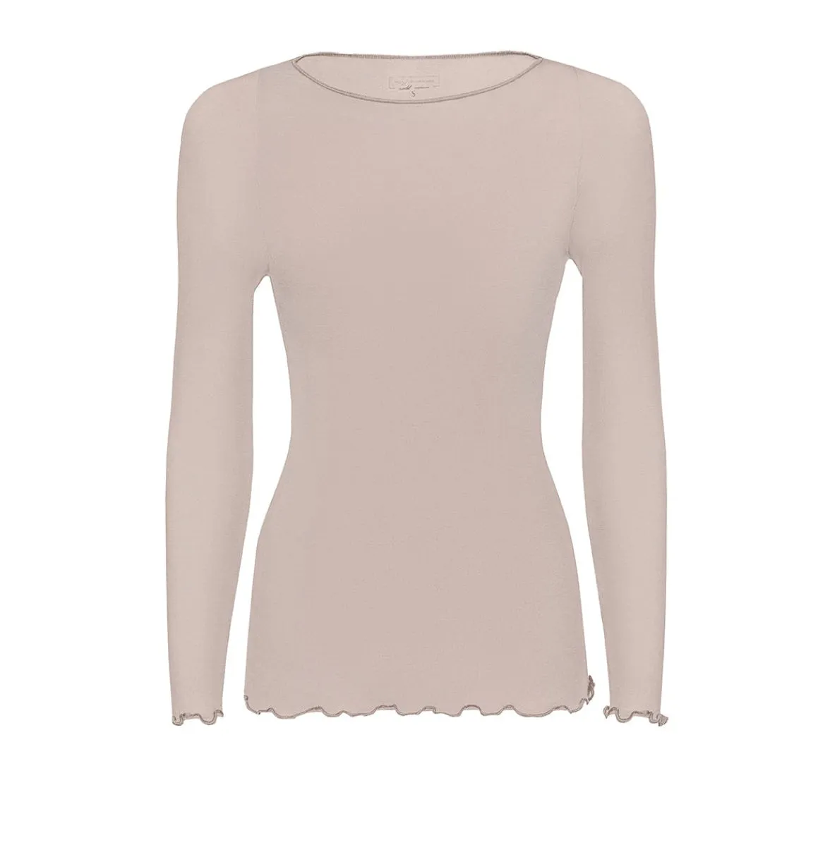 Rossoporpora Maglia Barca Cashmere Nera elegante