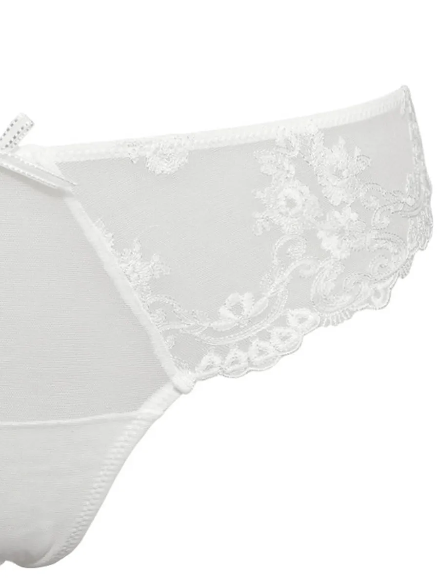 Si'èLei Glam 1943 perizoma tulle bianco latte