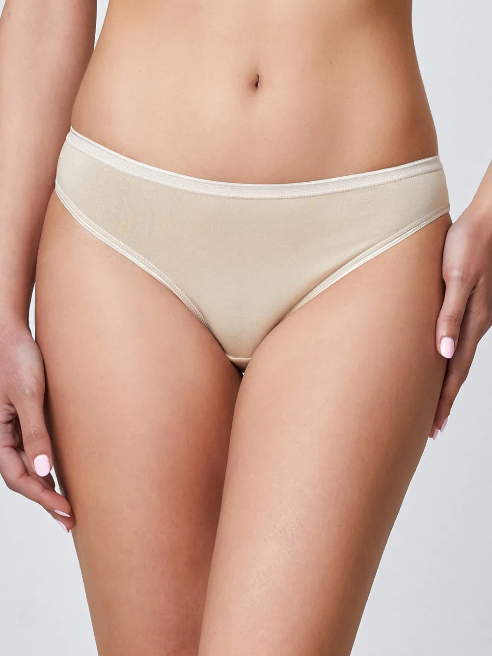 Jadea Basic 7000 slip vita bassa cotone 3 pezzi