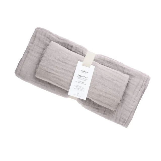 Casagin set regalo brezza garza cotone bio verde