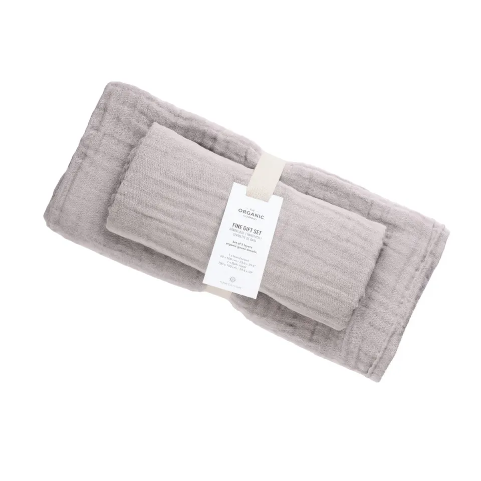 Casagin set regalo brezza garza cotone bio verde