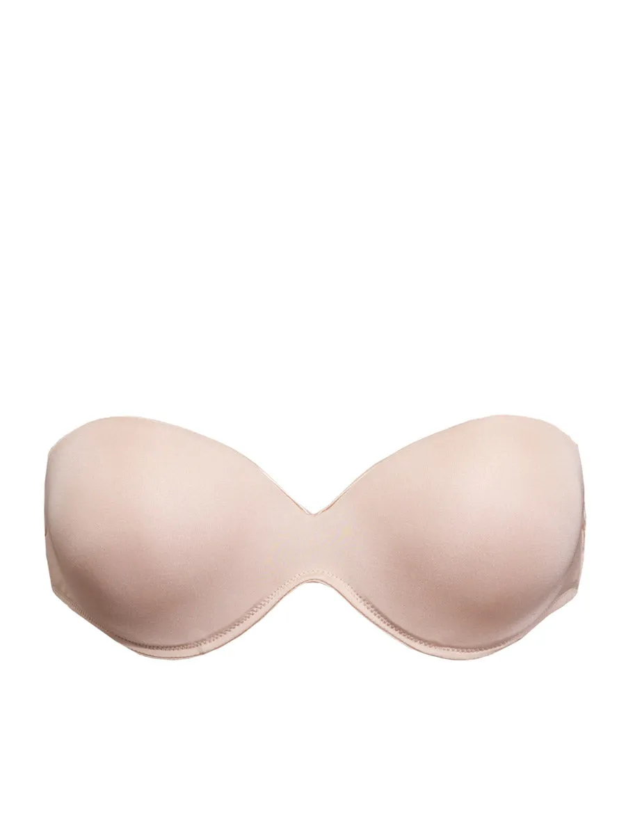 Si’èLei Fantastic 1570NEW reggiseno fascia cipria schiena nuda