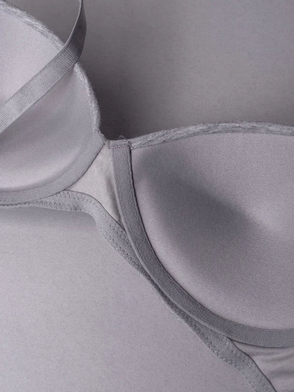 Si'èLei Natural Cotton 1456 Reggiseno Grigio in cotone