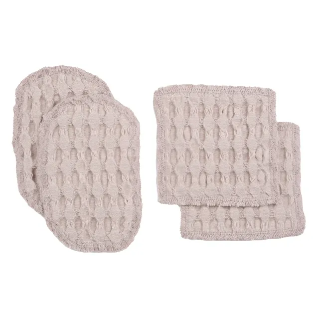 Casagin Big Waffle dischetti struccanti cotone bio 4 pezzi