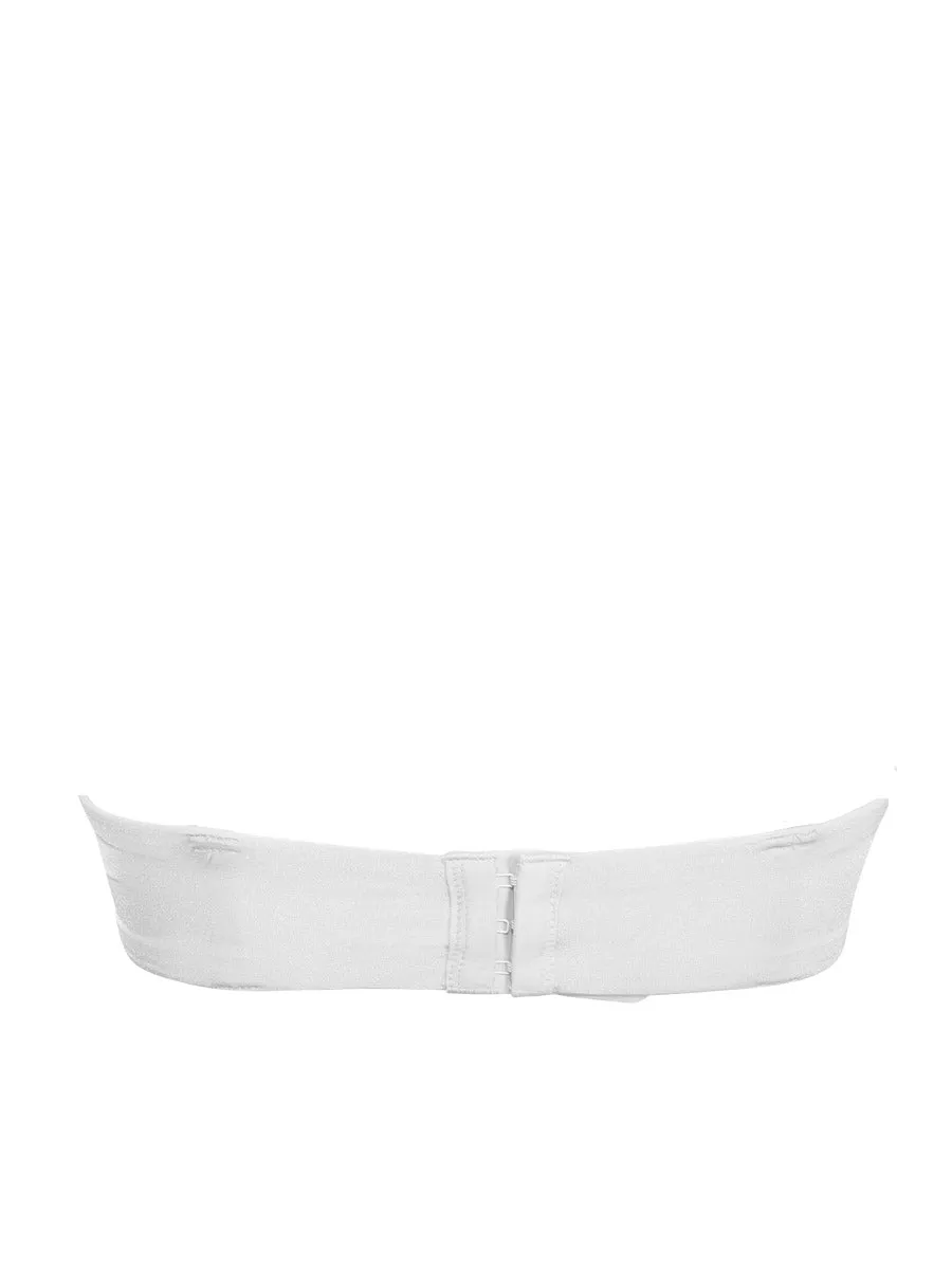 Si'èLei Plus 2550 fascia bianca coppe imbottite spalline removibili