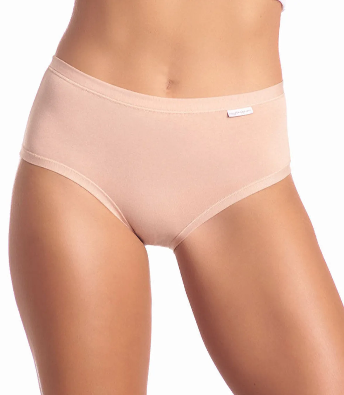 Rossoporpora Slip Midi Modal Cotone Bianco Comfort