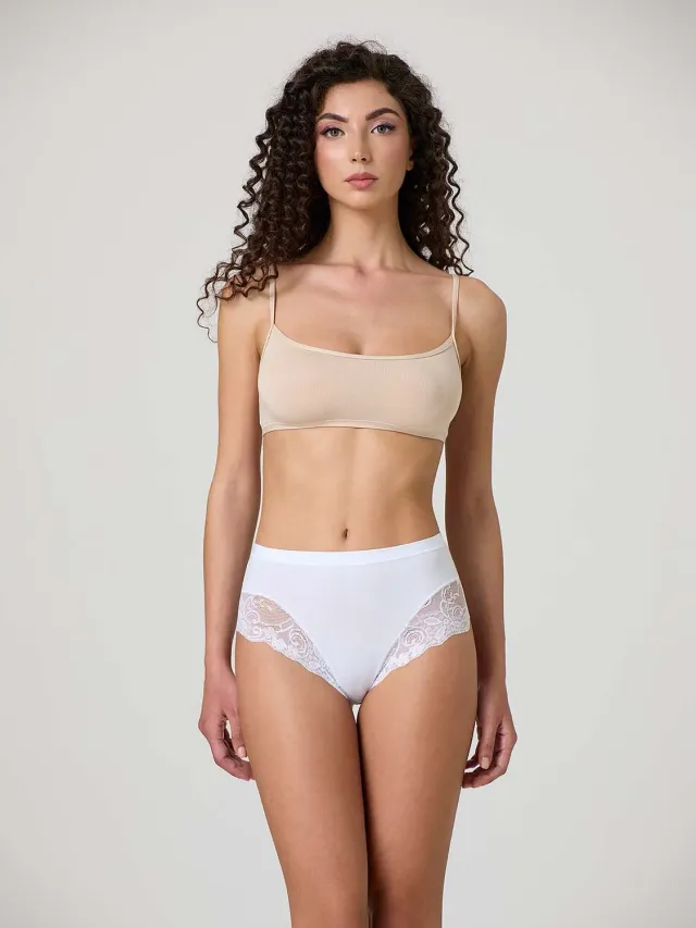 Jadea Basic 521 midi modal pizzo nero
