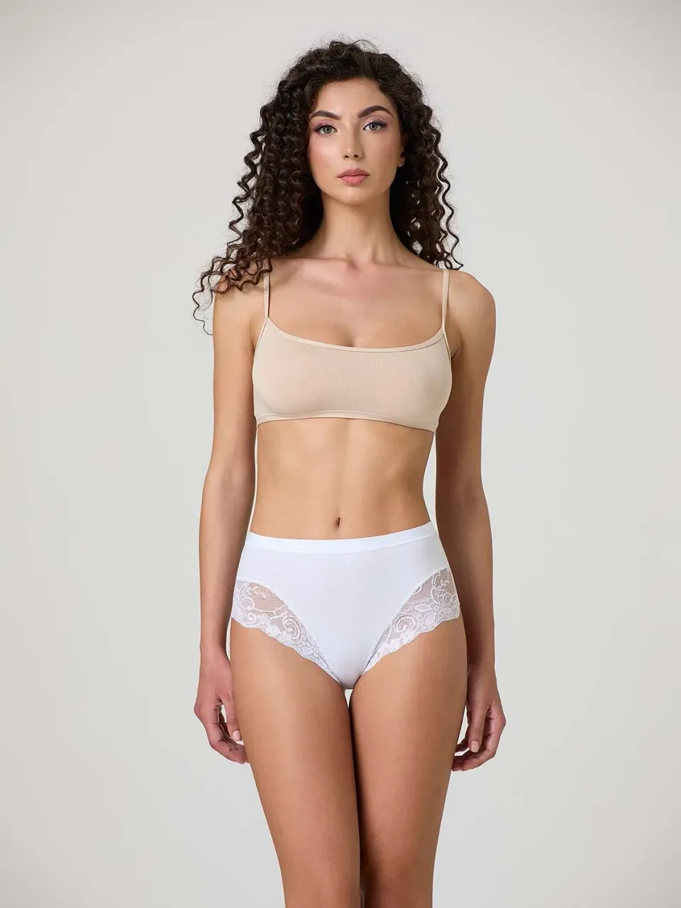 Jadea Basic 521 midi modal pizzo nero