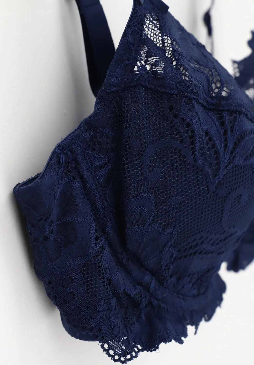 Lepel Belseno Pizzo 251 reggiseno balconcino blu con ferretto