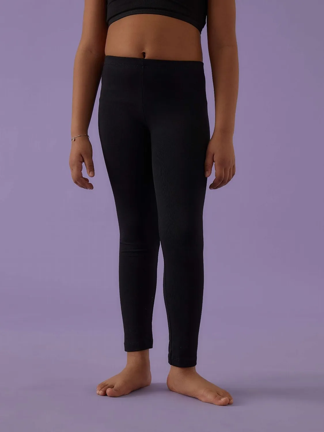 Jadea 264 leggings bambina cotone caldo elasticizzato