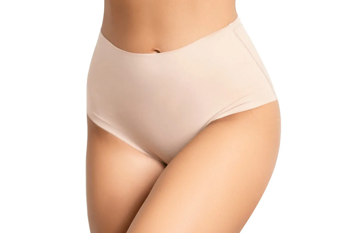 Rossoporpora Culotte Taglio Laser Slip Nero Nude Cotone