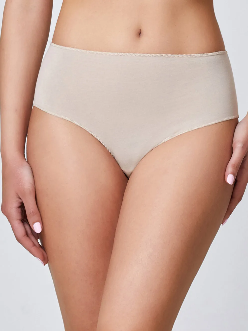 Jadea Basic slip midi ultralight cotone