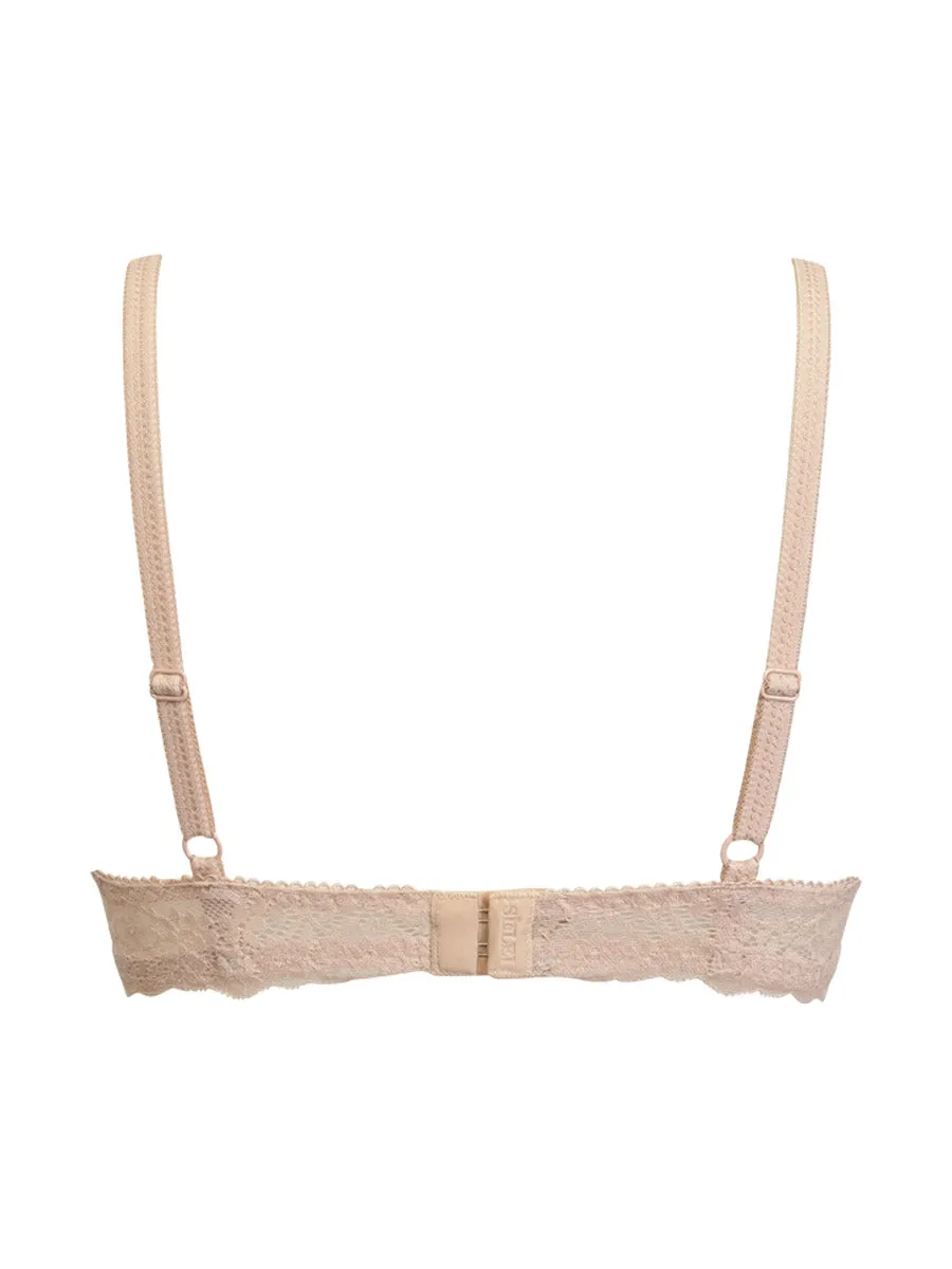Si'èLei Allure 2684 Reggiseno imbottito Cipria pizzo