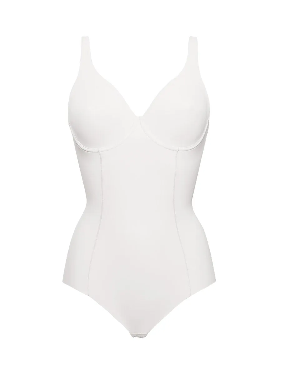 Si'èLei Comfort Fit 1848 body non imbottito bianco