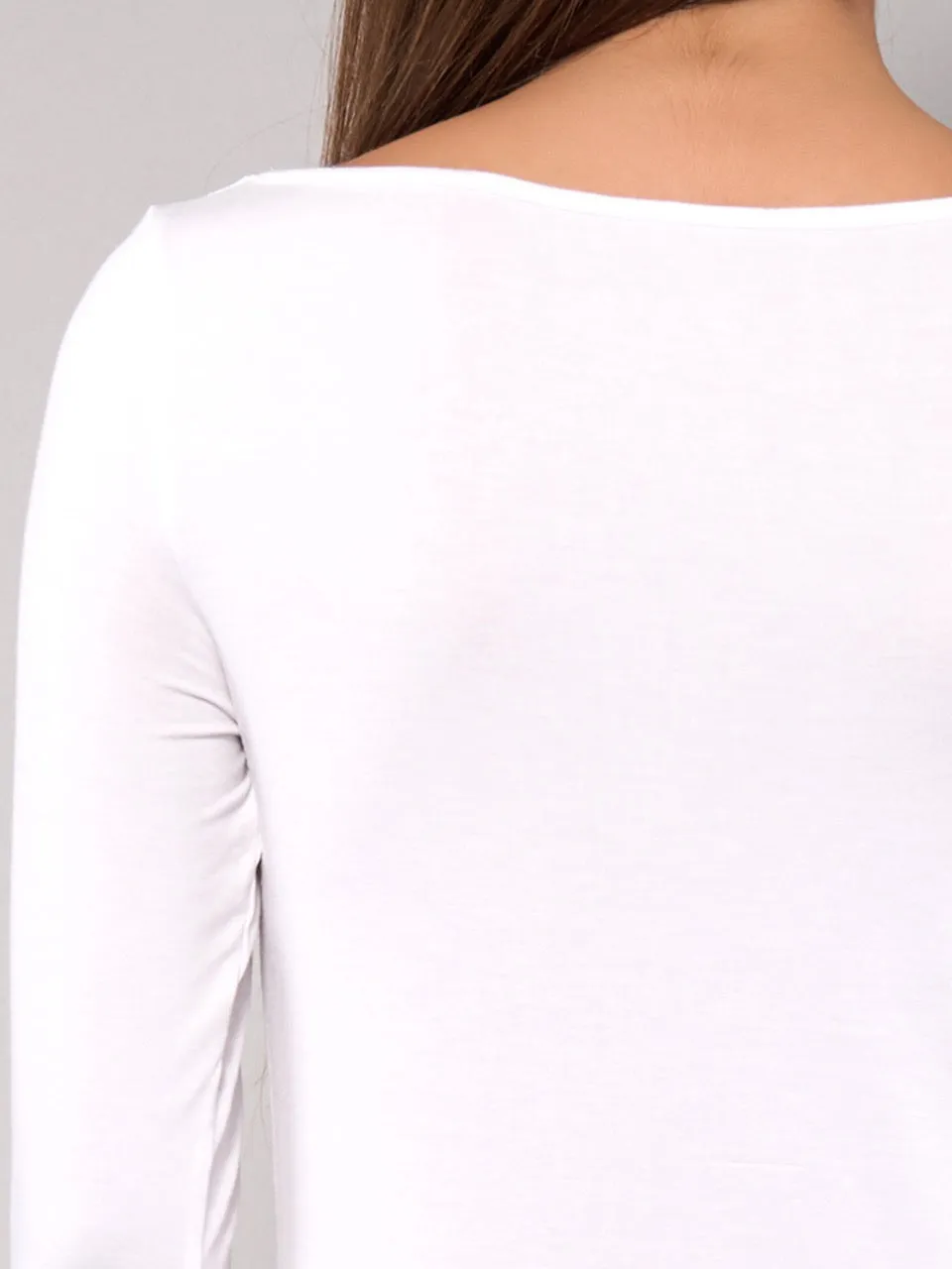 Si'èLei 6014 maglia manica lunga milk modal