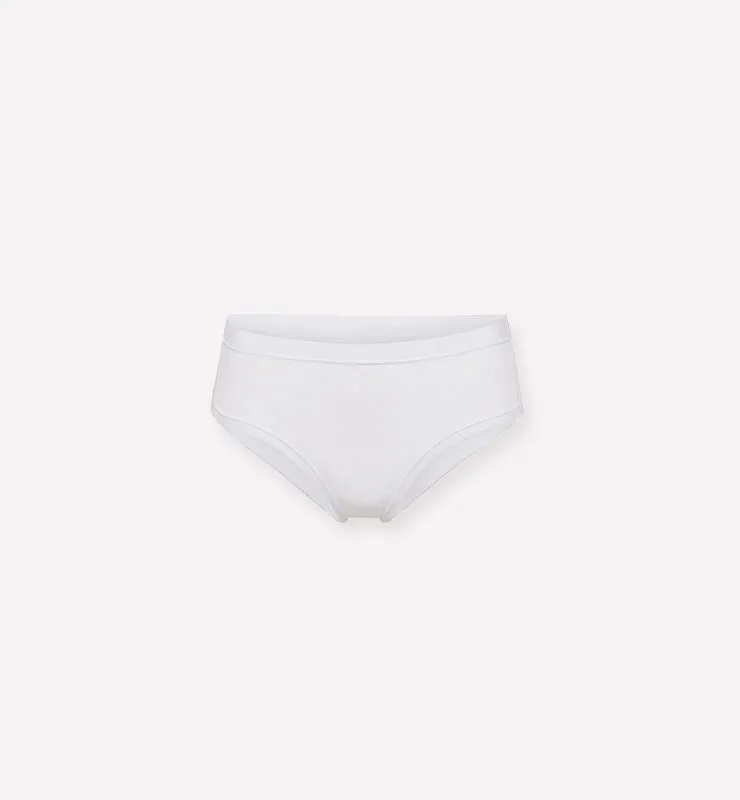 Casagin Slip midi taglio laser Tencel senza cuciture Nero