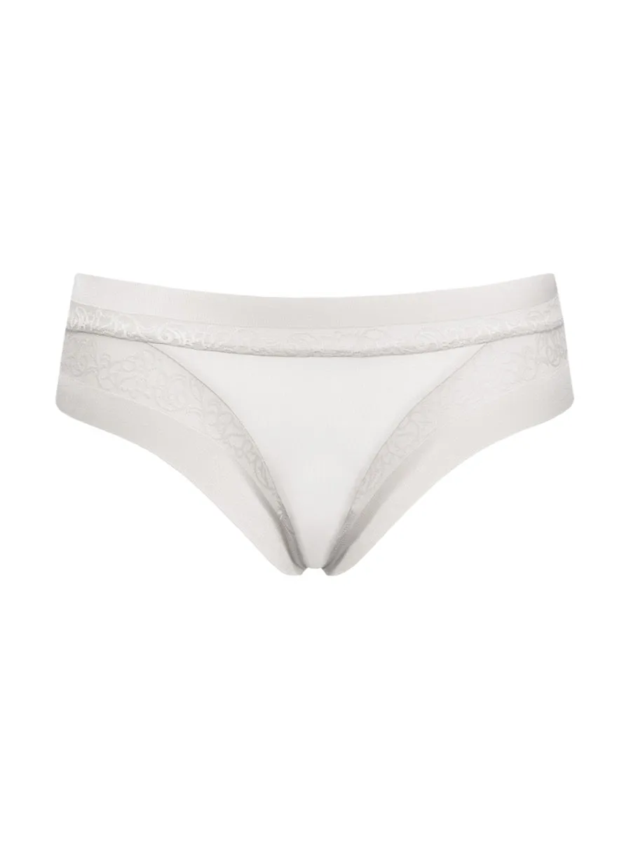 SièLei Flower 2505 slip bianco microfibra invisibile