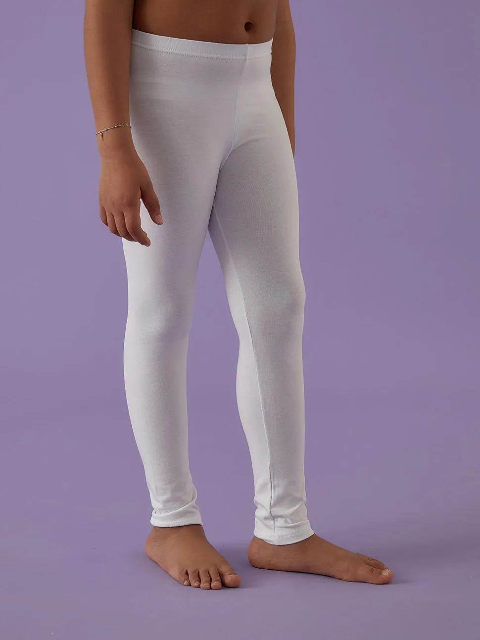 Jadea Basic 261 Leggings Bambina Blu 7/8 Anni