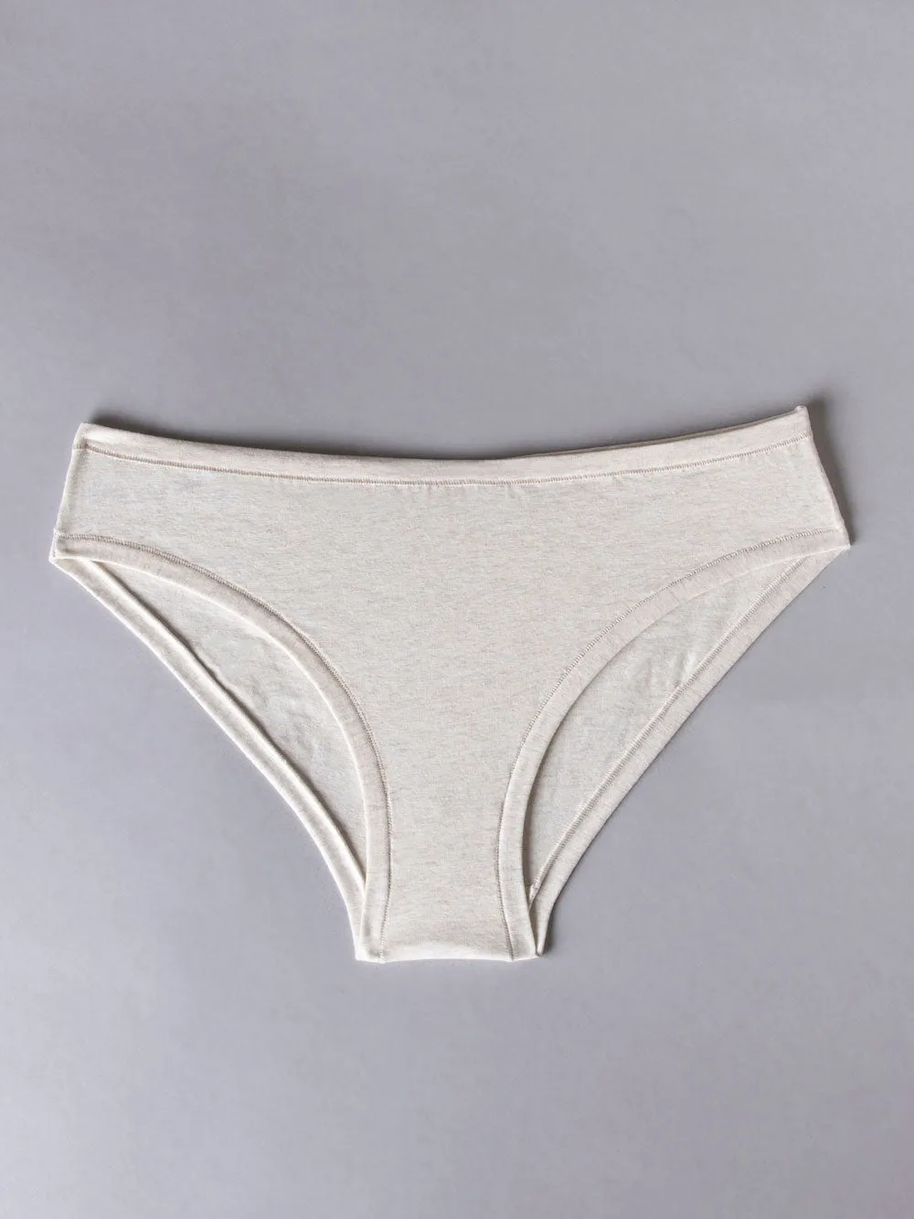 Si'èLei Natural Cotton 1445 slip ecru melange cotone bio